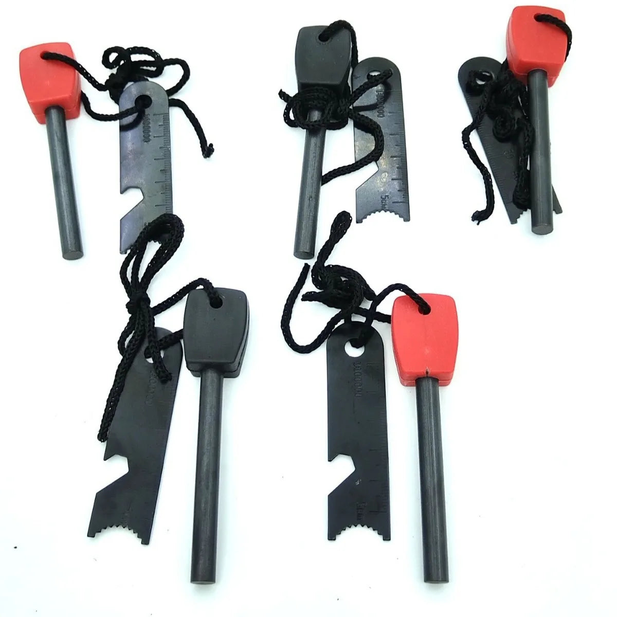 New Large Solid Flint Outdoor Fire Starter Magnesium Bar Rod for Camping Hiking Emergency Survival Gear Bottle Opener Tool